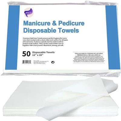 Toalhas descartáveis ​​para manicure e pedicure